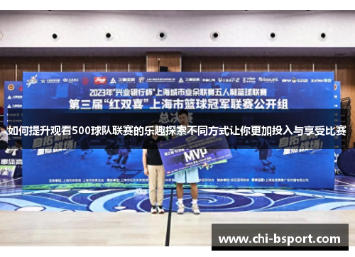 如何提升观看500球队联赛的乐趣探索不同方式让你更加投入与享受比赛